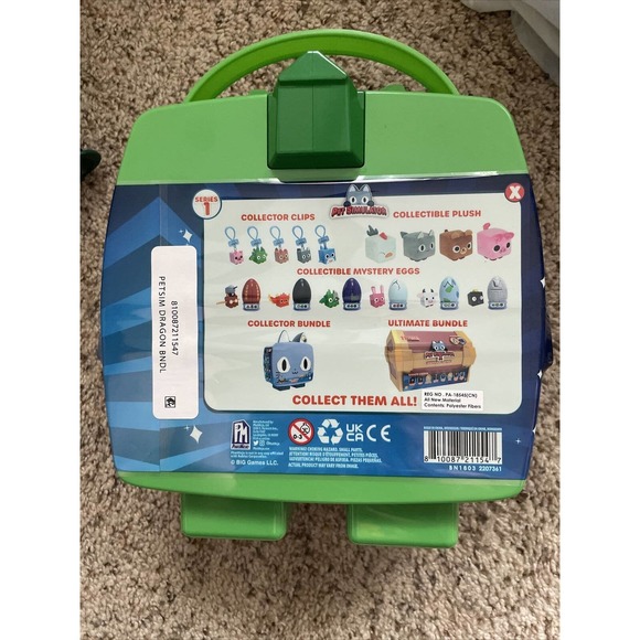 1x Pet Simulator X Dragon Collector Bundle Box Walmart RARE Legendary DLC Codes - Picture 2 of 2